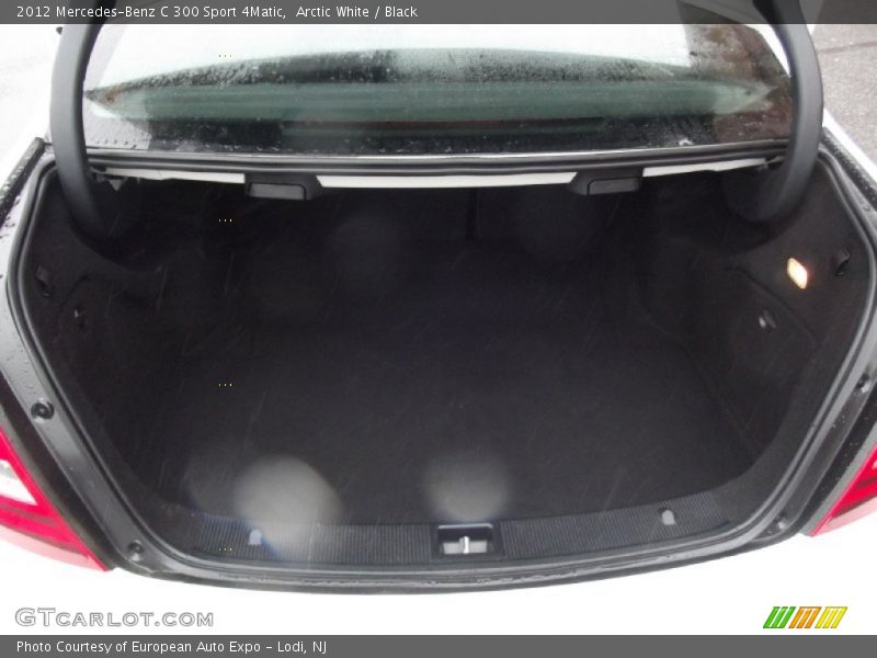 Arctic White / Black 2012 Mercedes-Benz C 300 Sport 4Matic