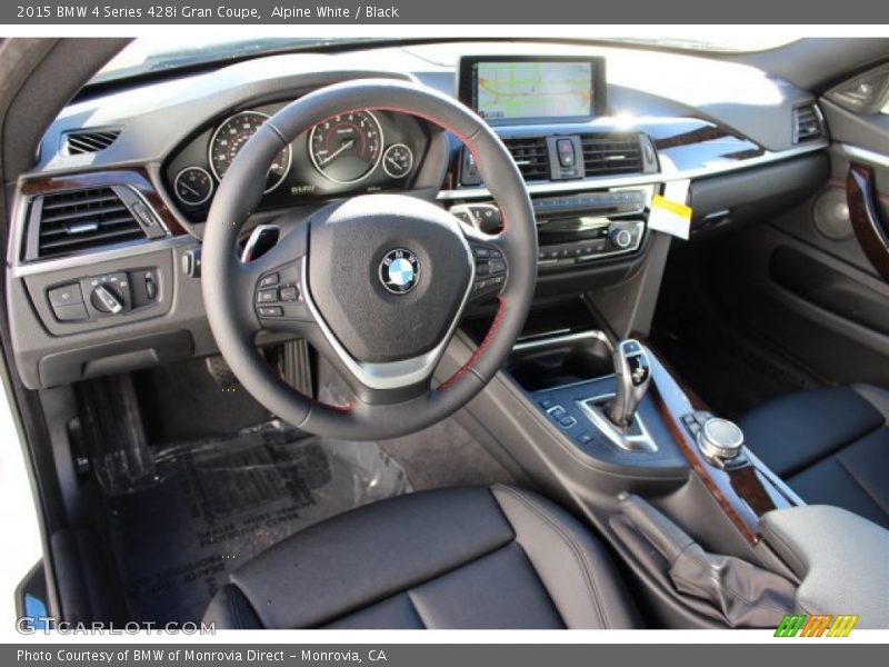 Black Interior - 2015 4 Series 428i Gran Coupe 