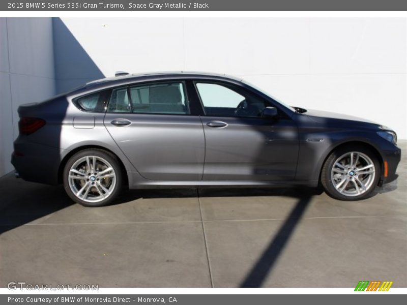 Space Gray Metallic / Black 2015 BMW 5 Series 535i Gran Turismo