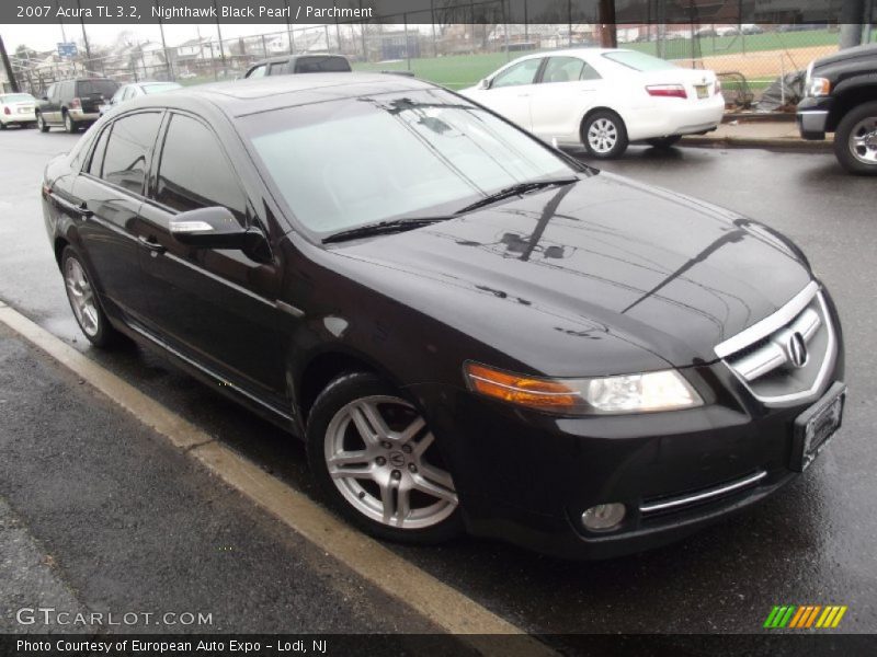 Nighthawk Black Pearl / Parchment 2007 Acura TL 3.2