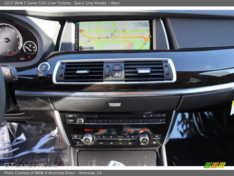 Space Gray Metallic / Black 2015 BMW 5 Series 535i Gran Turismo