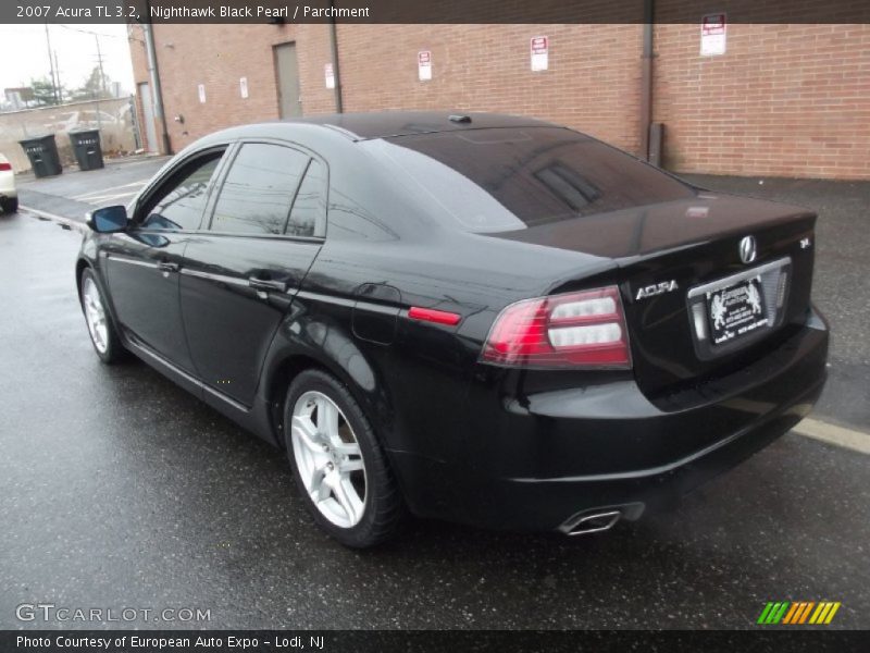 Nighthawk Black Pearl / Parchment 2007 Acura TL 3.2