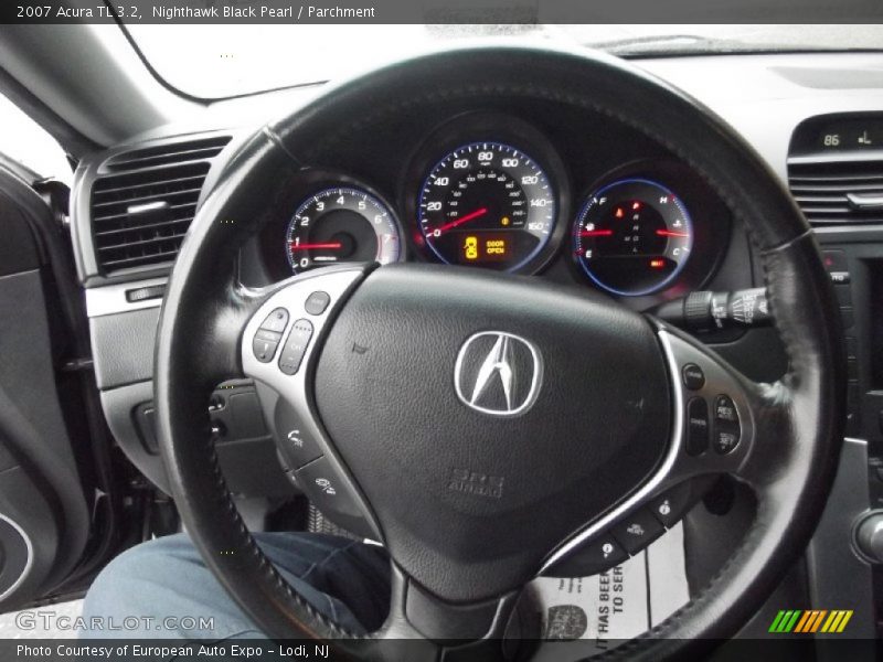 Nighthawk Black Pearl / Parchment 2007 Acura TL 3.2