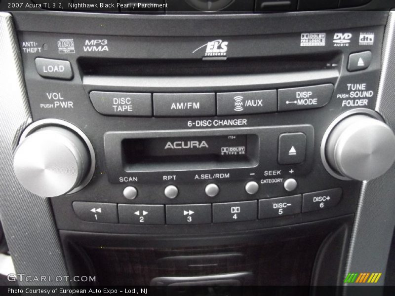 Nighthawk Black Pearl / Parchment 2007 Acura TL 3.2