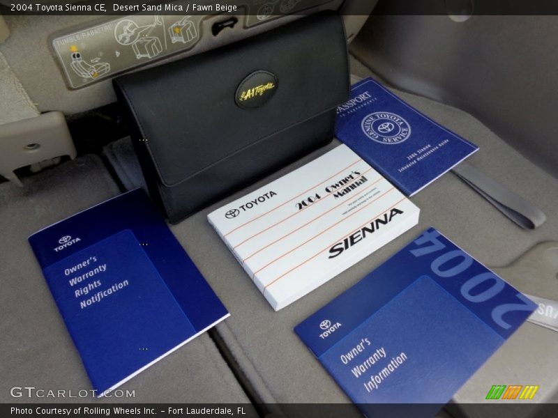 Desert Sand Mica / Fawn Beige 2004 Toyota Sienna CE