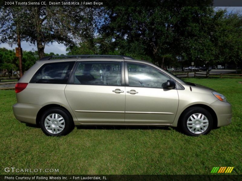 Desert Sand Mica / Fawn Beige 2004 Toyota Sienna CE