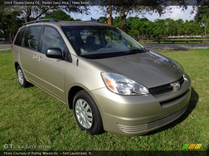 Desert Sand Mica / Fawn Beige 2004 Toyota Sienna CE