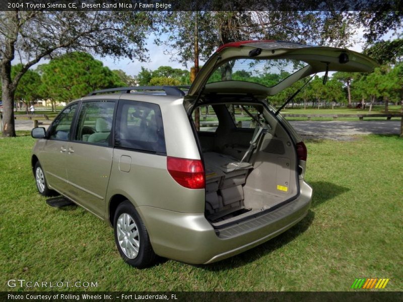 Desert Sand Mica / Fawn Beige 2004 Toyota Sienna CE