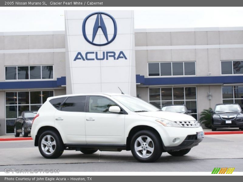 Glacier Pearl White / Cabernet 2005 Nissan Murano SL