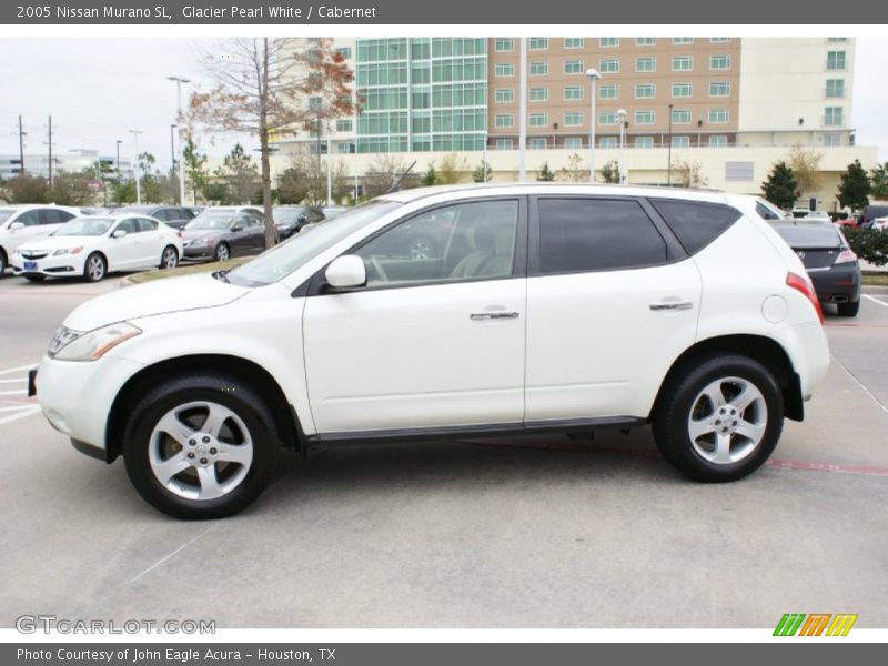 Glacier Pearl White / Cabernet 2005 Nissan Murano SL
