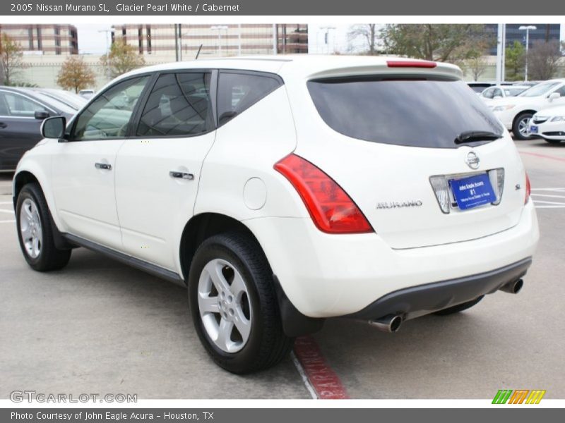 Glacier Pearl White / Cabernet 2005 Nissan Murano SL