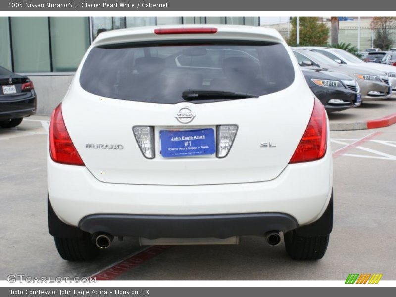 Glacier Pearl White / Cabernet 2005 Nissan Murano SL