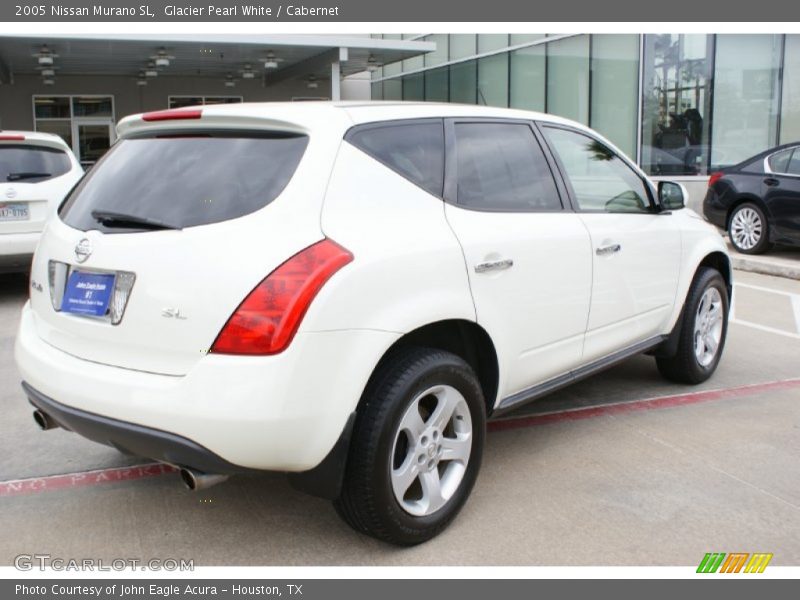 Glacier Pearl White / Cabernet 2005 Nissan Murano SL