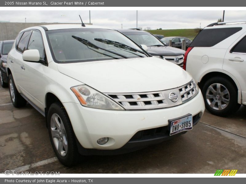 Glacier Pearl White / Cabernet 2005 Nissan Murano SL