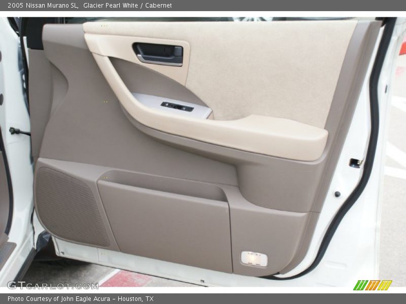Glacier Pearl White / Cabernet 2005 Nissan Murano SL