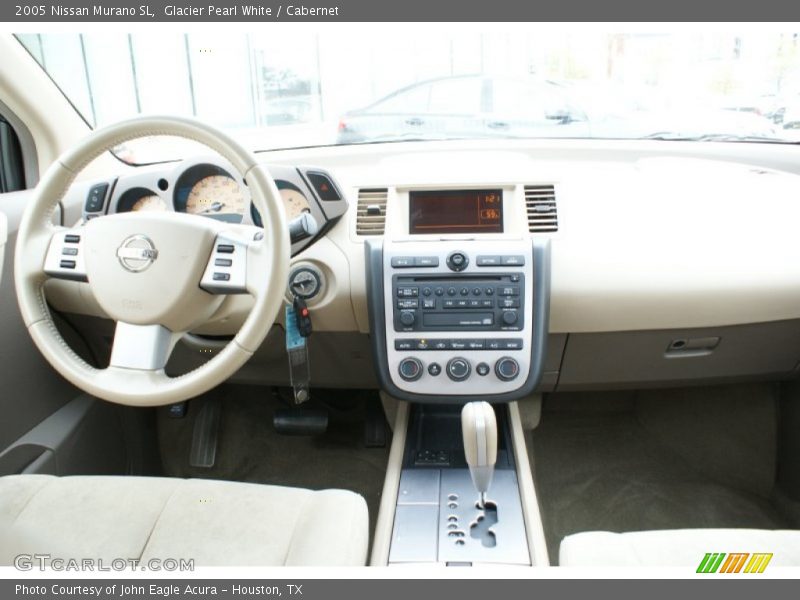 Glacier Pearl White / Cabernet 2005 Nissan Murano SL