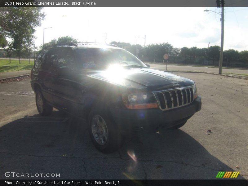 Black / Agate 2001 Jeep Grand Cherokee Laredo