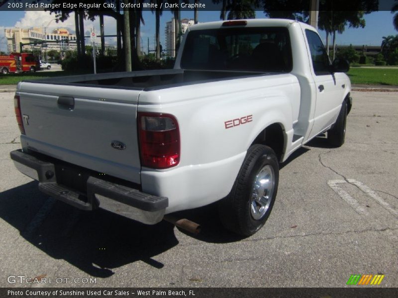 Oxford White / Dark Graphite 2003 Ford Ranger Edge Regular Cab