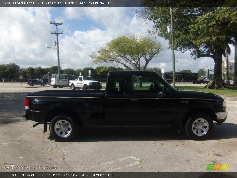 Black / Medium Prairie Tan 2000 Ford Ranger XLT SuperCab