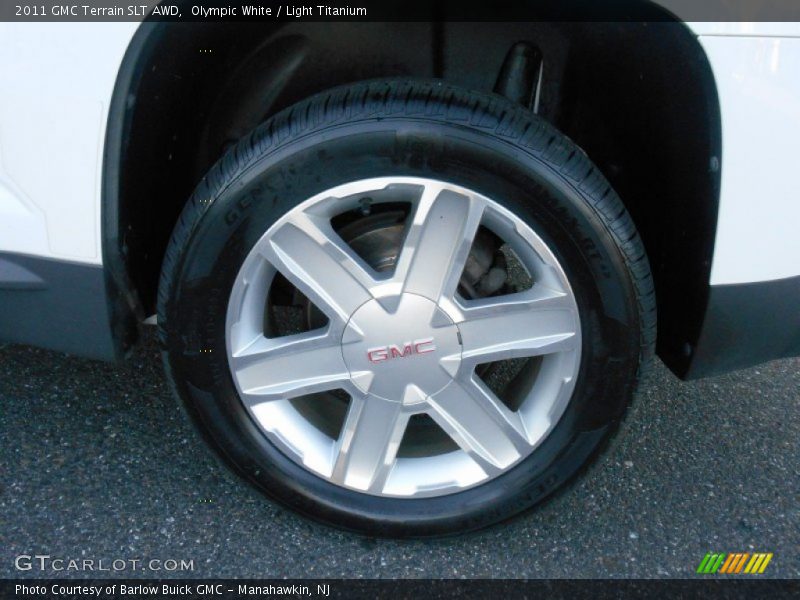 Olympic White / Light Titanium 2011 GMC Terrain SLT AWD