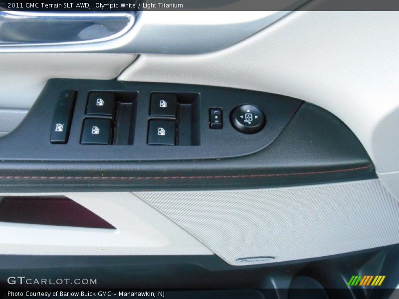 Olympic White / Light Titanium 2011 GMC Terrain SLT AWD