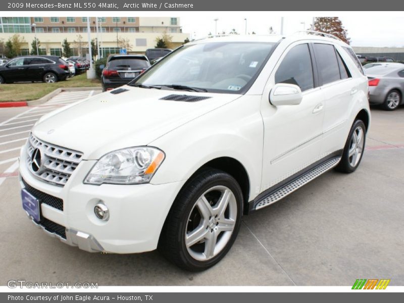 Arctic White / Cashmere 2009 Mercedes-Benz ML 550 4Matic