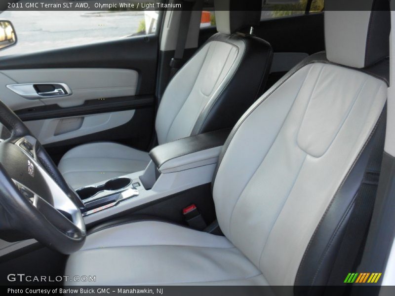 Olympic White / Light Titanium 2011 GMC Terrain SLT AWD