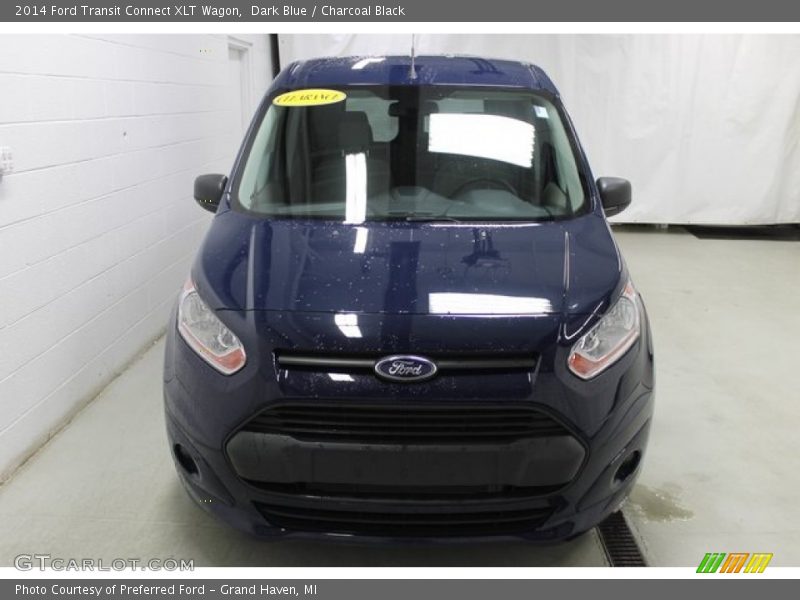 Dark Blue / Charcoal Black 2014 Ford Transit Connect XLT Wagon