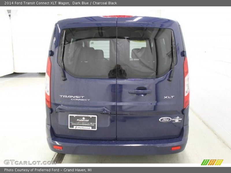 Dark Blue / Charcoal Black 2014 Ford Transit Connect XLT Wagon