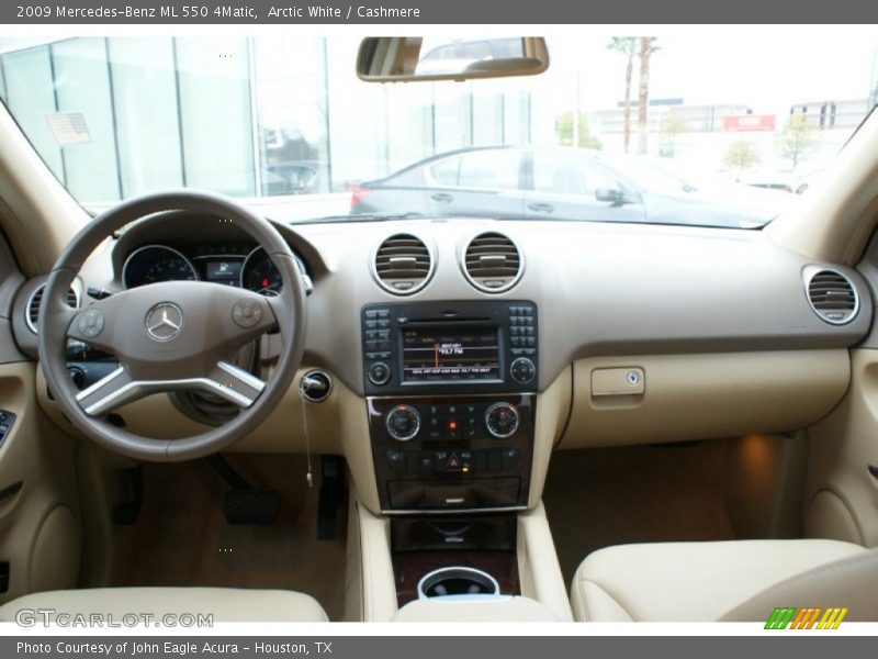 Arctic White / Cashmere 2009 Mercedes-Benz ML 550 4Matic