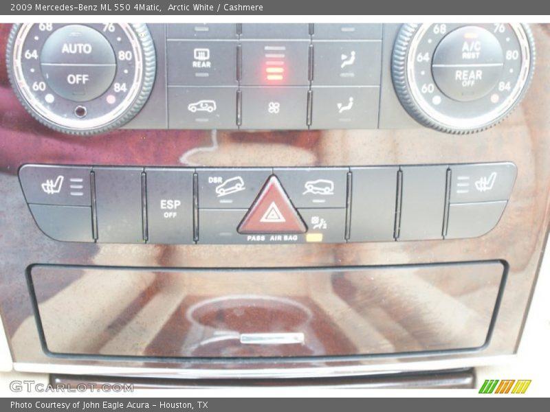 Arctic White / Cashmere 2009 Mercedes-Benz ML 550 4Matic