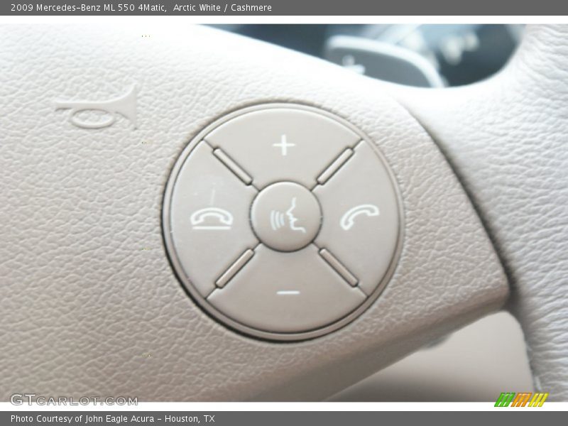 Arctic White / Cashmere 2009 Mercedes-Benz ML 550 4Matic