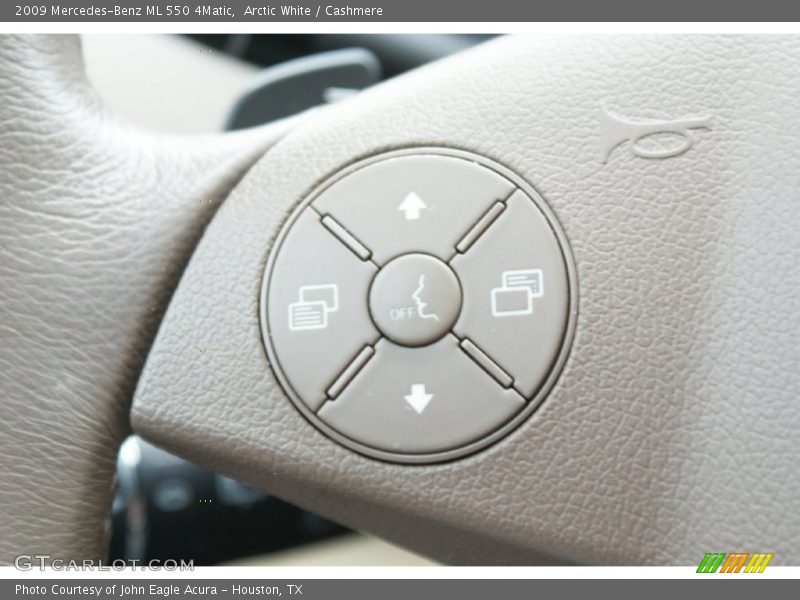 Arctic White / Cashmere 2009 Mercedes-Benz ML 550 4Matic