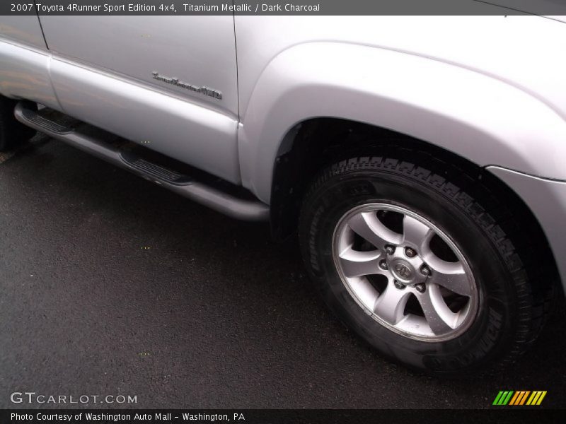 Titanium Metallic / Dark Charcoal 2007 Toyota 4Runner Sport Edition 4x4