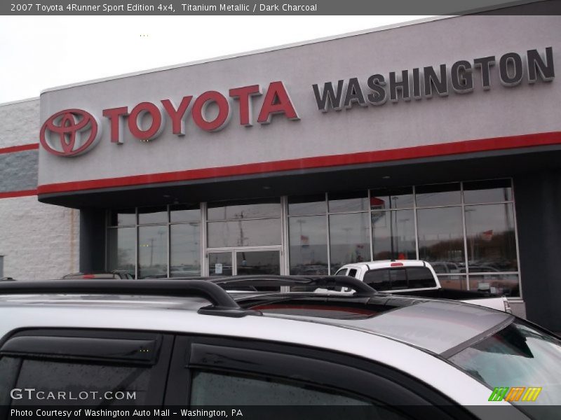 Titanium Metallic / Dark Charcoal 2007 Toyota 4Runner Sport Edition 4x4