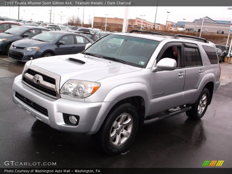 Titanium Metallic / Dark Charcoal 2007 Toyota 4Runner Sport Edition 4x4