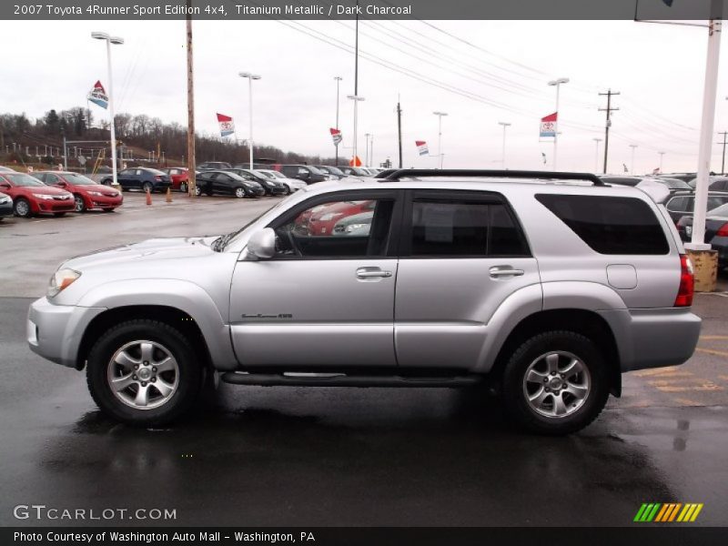 Titanium Metallic / Dark Charcoal 2007 Toyota 4Runner Sport Edition 4x4
