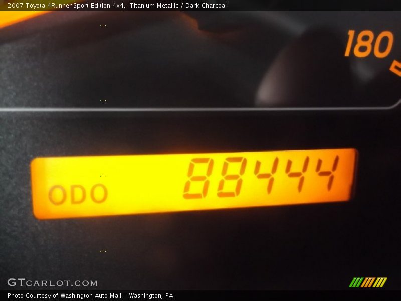 Titanium Metallic / Dark Charcoal 2007 Toyota 4Runner Sport Edition 4x4