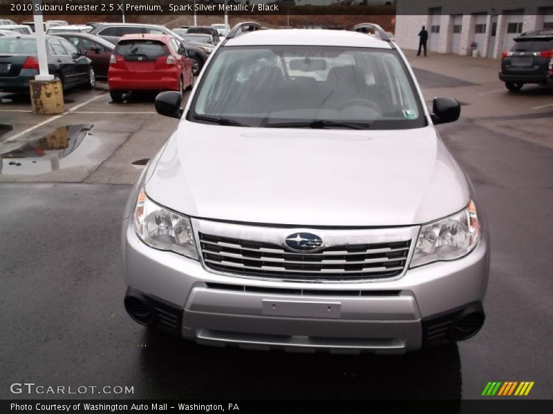 Spark Silver Metallic / Black 2010 Subaru Forester 2.5 X Premium