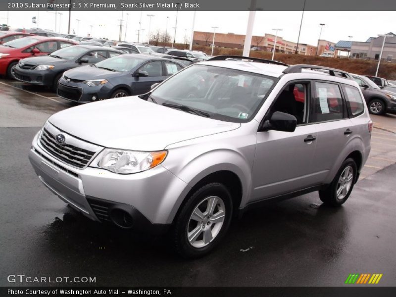 Spark Silver Metallic / Black 2010 Subaru Forester 2.5 X Premium