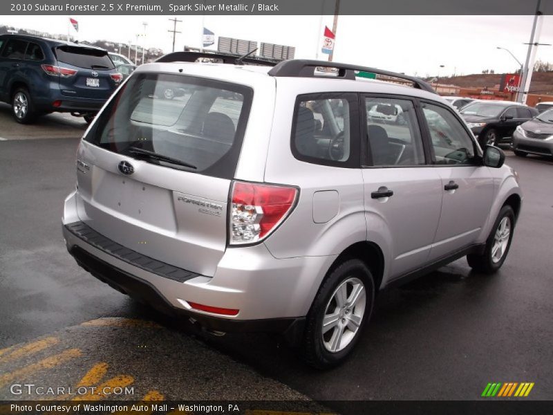 Spark Silver Metallic / Black 2010 Subaru Forester 2.5 X Premium