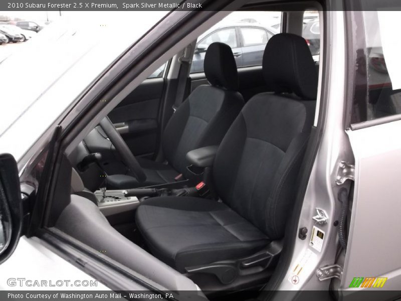 Spark Silver Metallic / Black 2010 Subaru Forester 2.5 X Premium