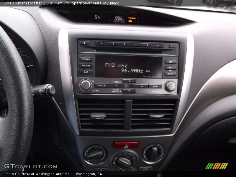 Spark Silver Metallic / Black 2010 Subaru Forester 2.5 X Premium