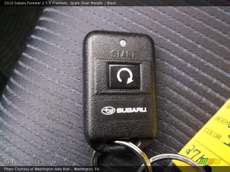 Spark Silver Metallic / Black 2010 Subaru Forester 2.5 X Premium