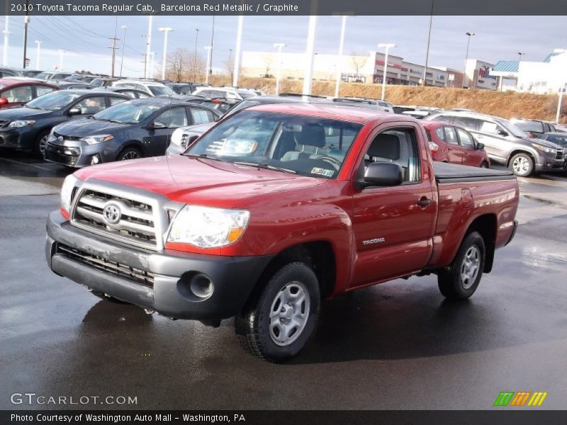 Front 3/4 View of 2010 Tacoma Regular Cab