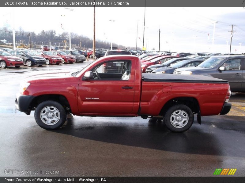  2010 Tacoma Regular Cab Barcelona Red Metallic