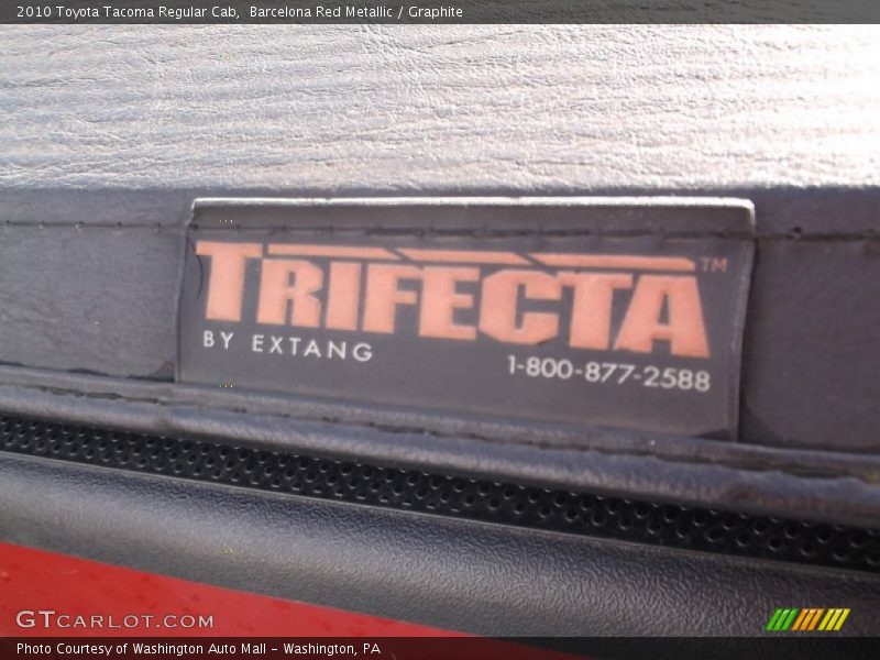 Barcelona Red Metallic / Graphite 2010 Toyota Tacoma Regular Cab