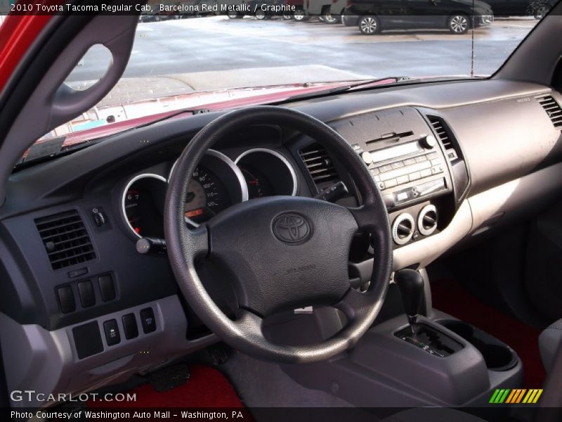 Barcelona Red Metallic / Graphite 2010 Toyota Tacoma Regular Cab