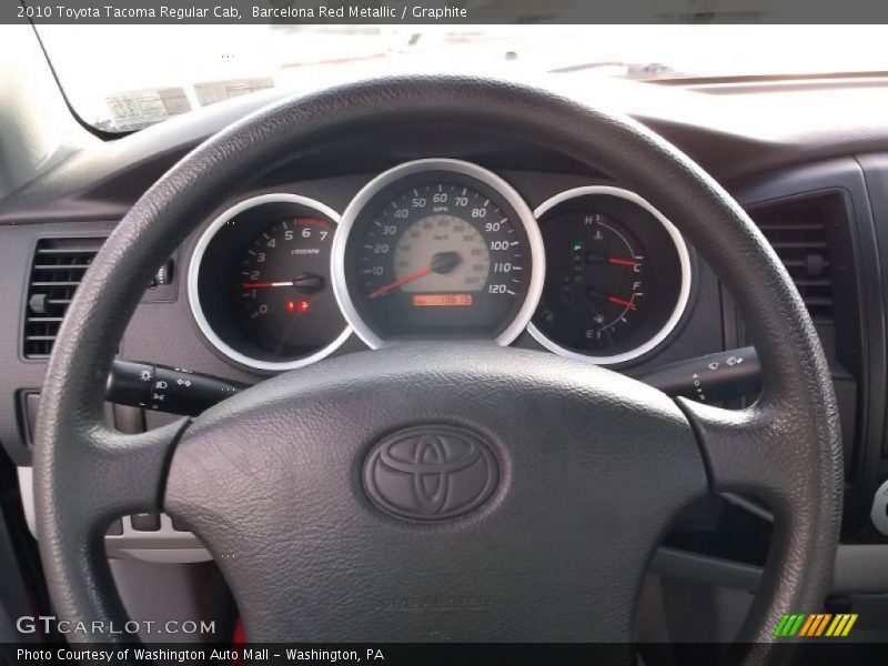 Barcelona Red Metallic / Graphite 2010 Toyota Tacoma Regular Cab
