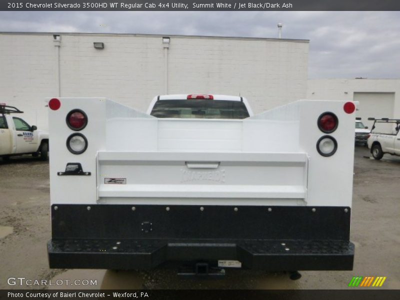 Summit White / Jet Black/Dark Ash 2015 Chevrolet Silverado 3500HD WT Regular Cab 4x4 Utility